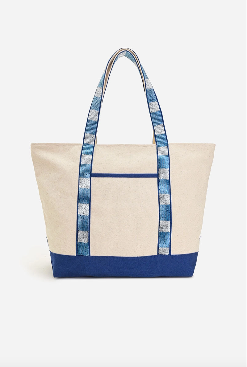 Beaded Lobster Tote Bag