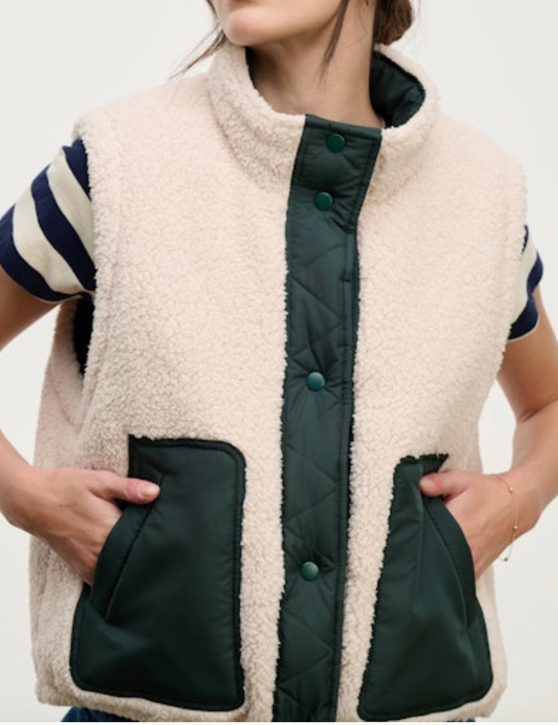 Velvet by Graham & Spencer Cathy Reversible Vest