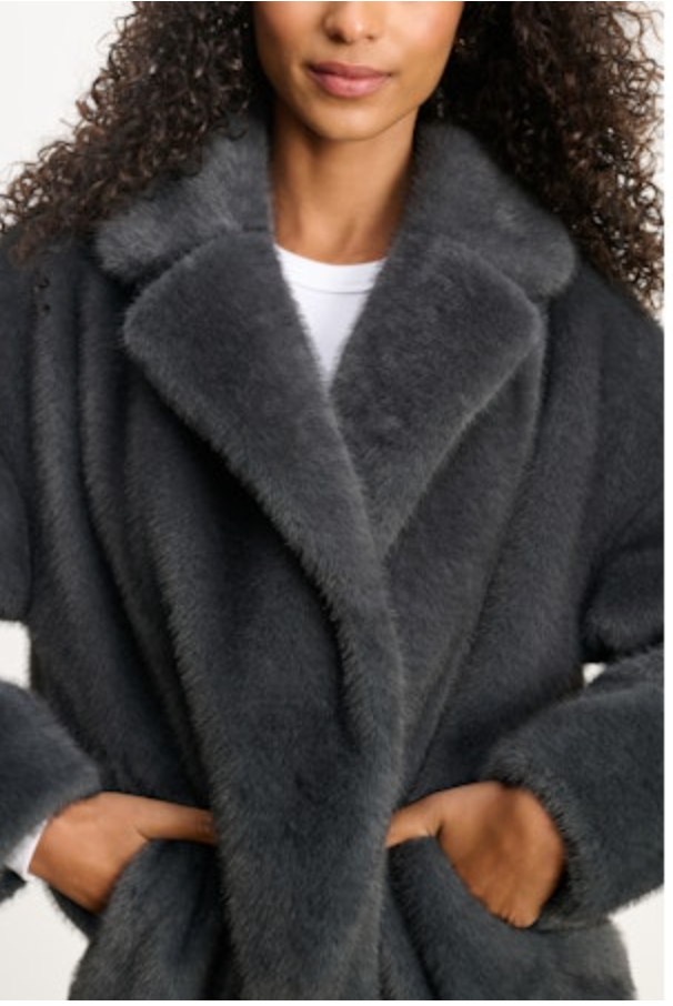 Velvet by Graham & Spencer Faux Fur Carolyn Jacket