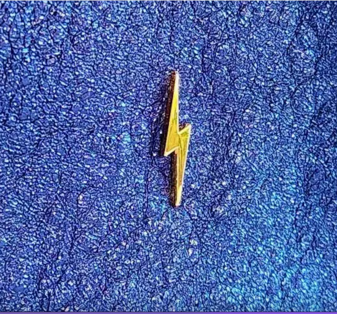 Royal Blue Bolt Pouch