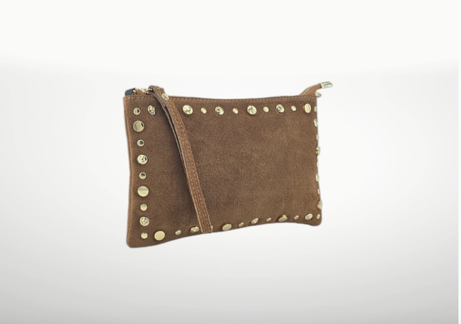 Suede Convertible Clutch (4 Colors)