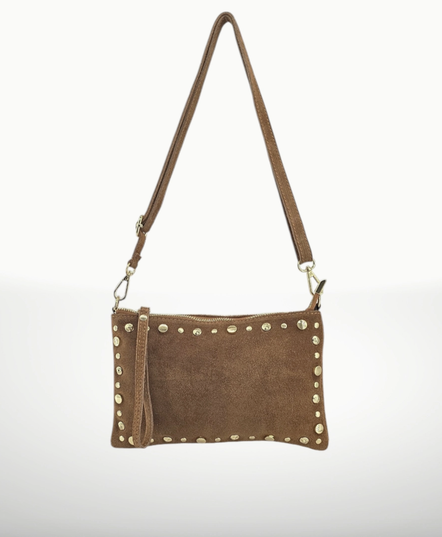 Suede Convertible Clutch (4 Colors)