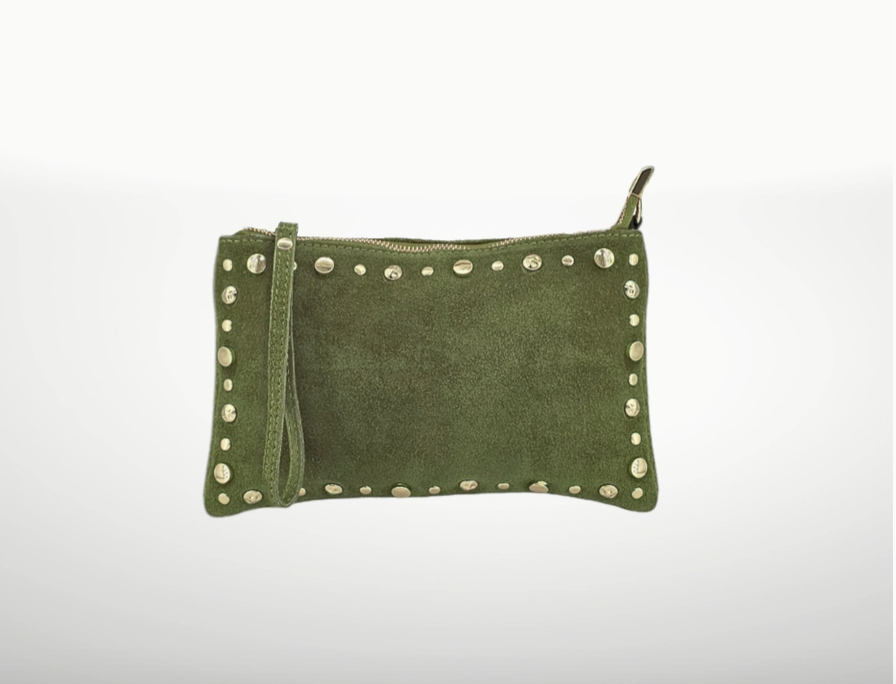 Suede Convertible Clutch (4 Colors)