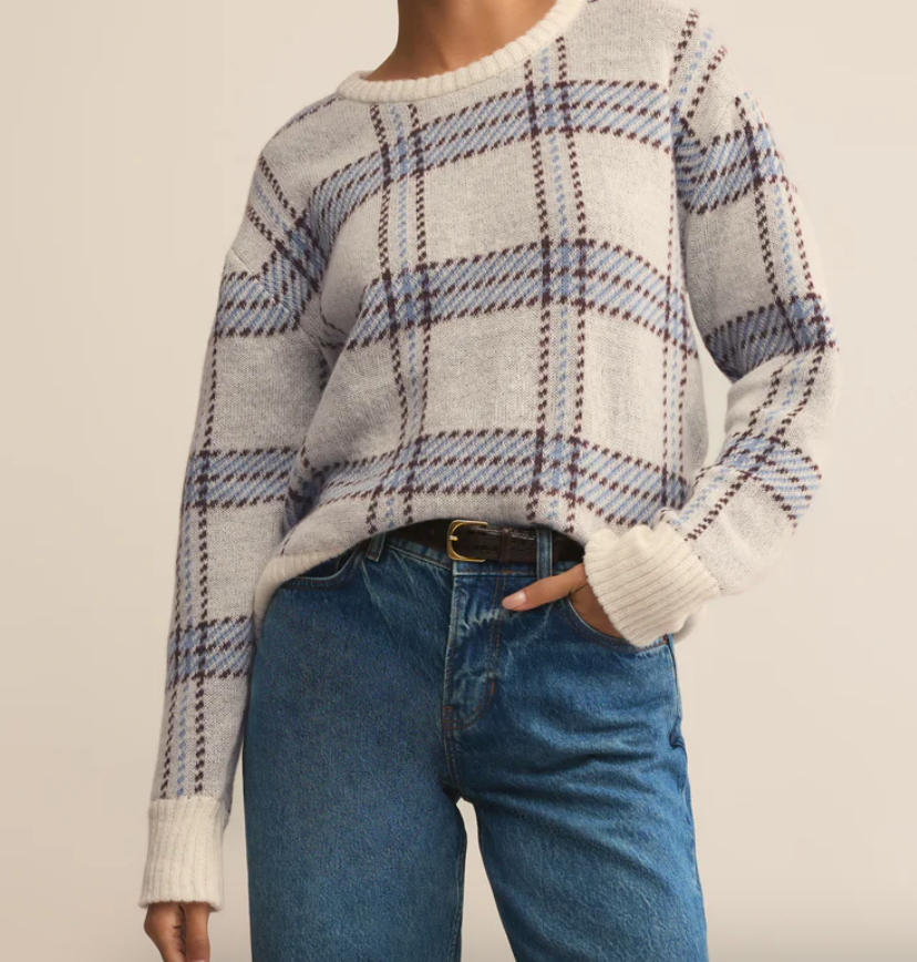 Junction Plaid Sweater