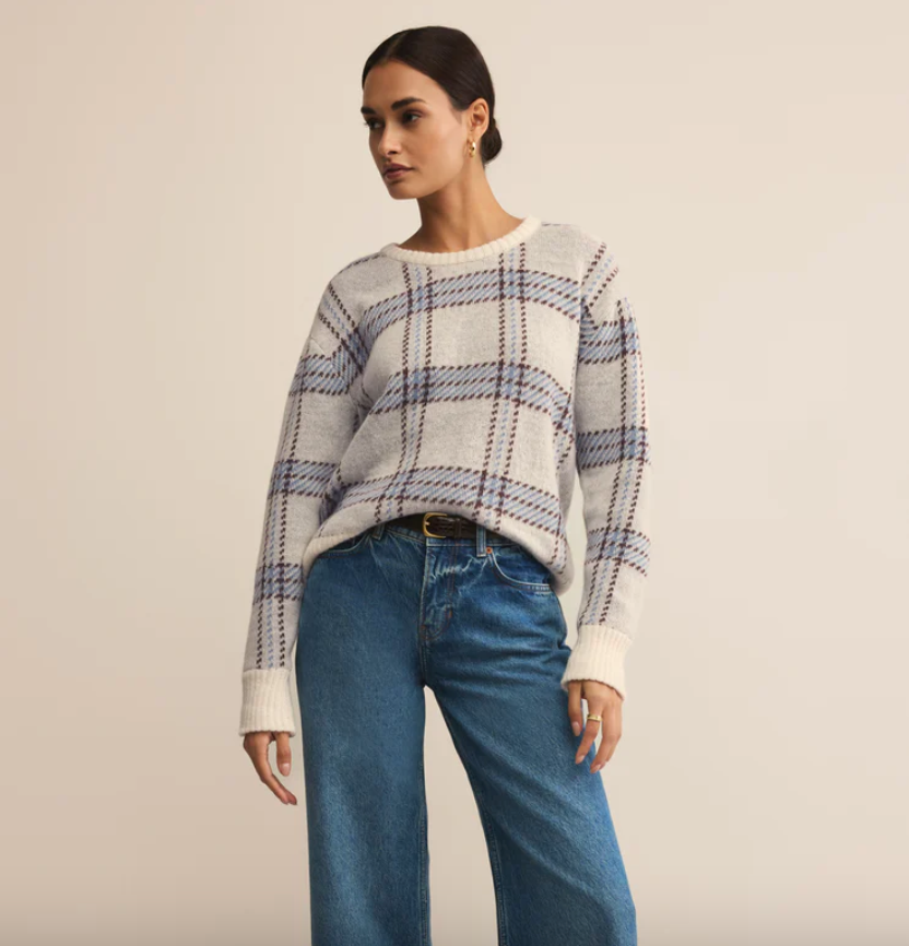 Junction Plaid Sweater