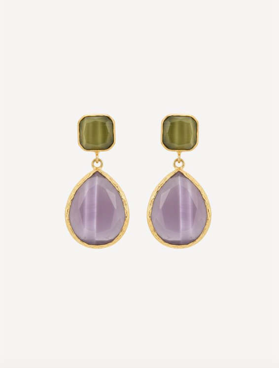 Toni Earring in Honey or Rose