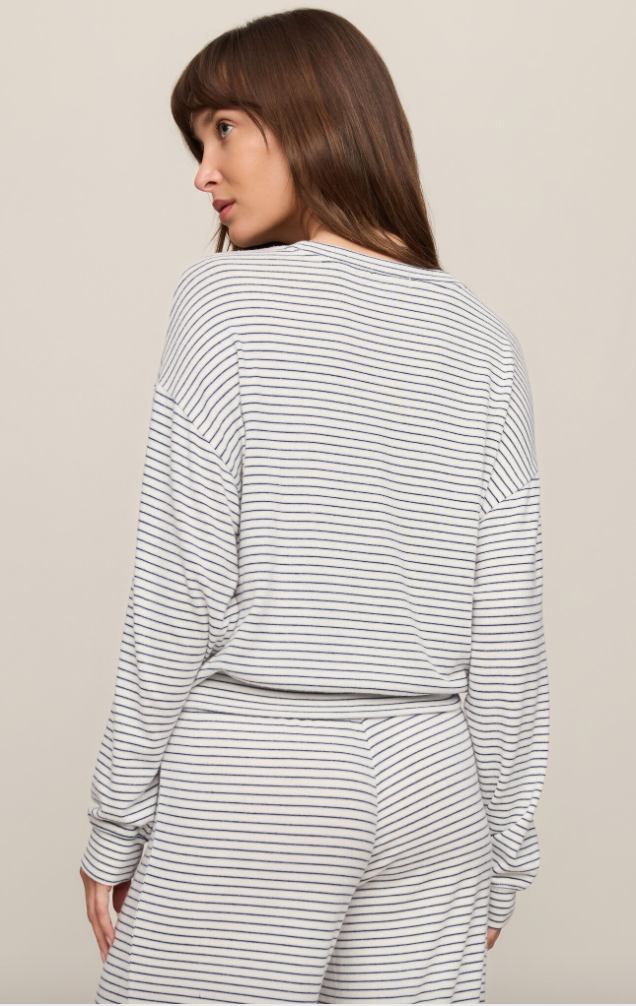 Classic Striped LS Top