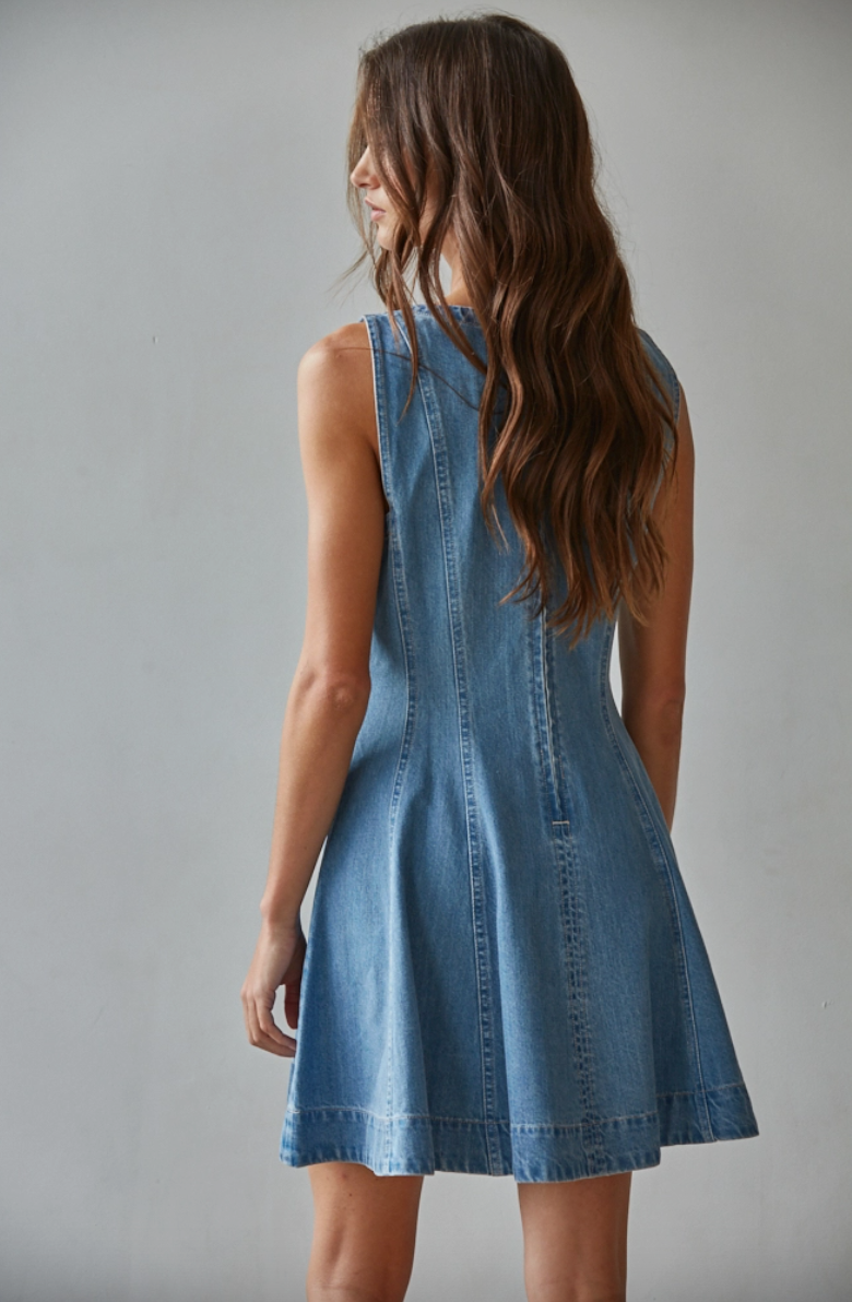 Denim Mini Dress