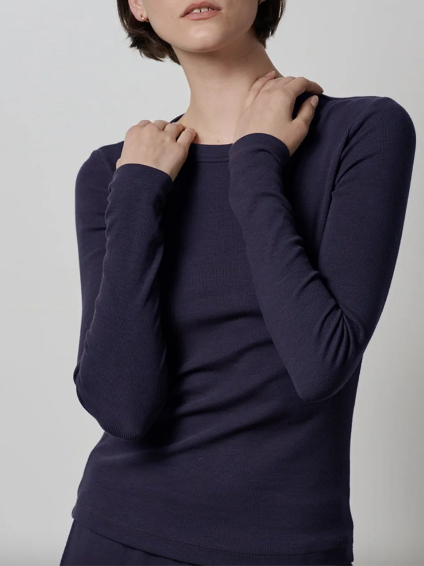 Velvet by Graham & Spencer Camino Long Sleeve Tee