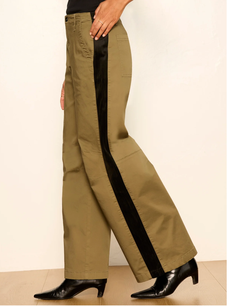 Front Row Pant in Vintage Olive