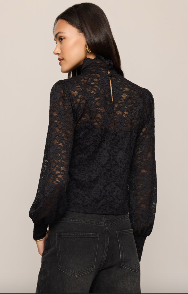 Z Supply Night Out Top in black