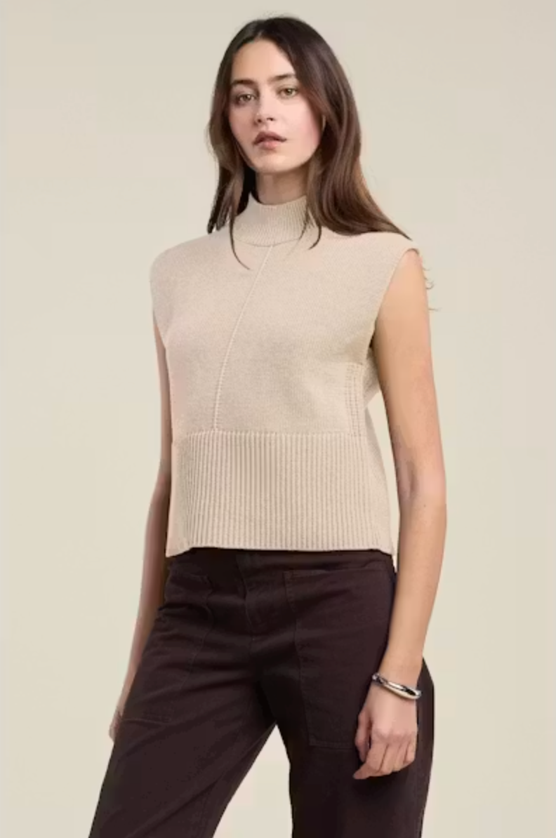 Velvet by Graham & Spencer Electra Sweater in Oat
