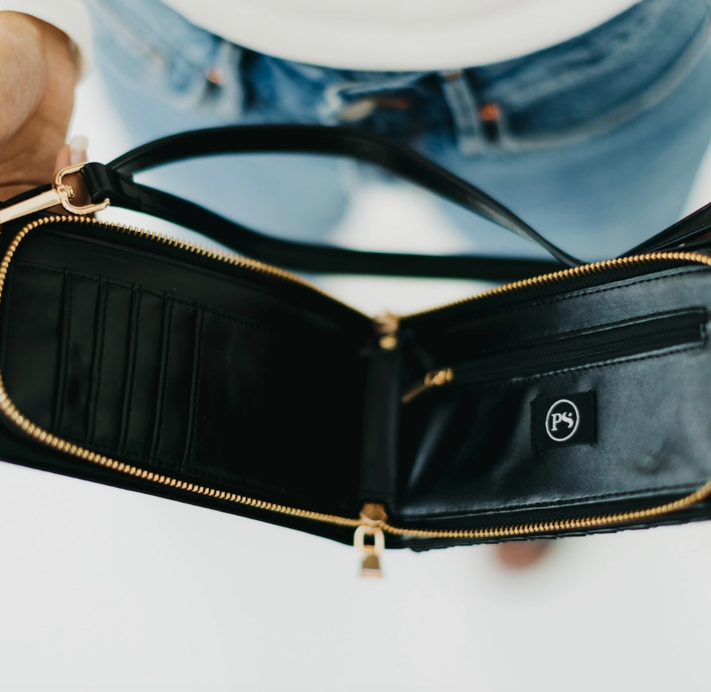 Woven Double Duty Phone Bag