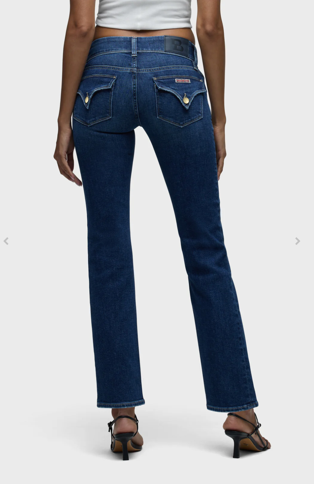 Beth Midrise Straight Ankle Jean in North Gate