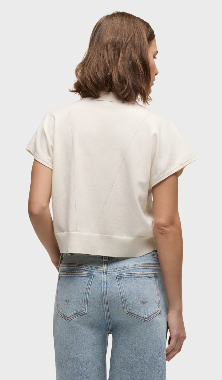 Knit Polo Top