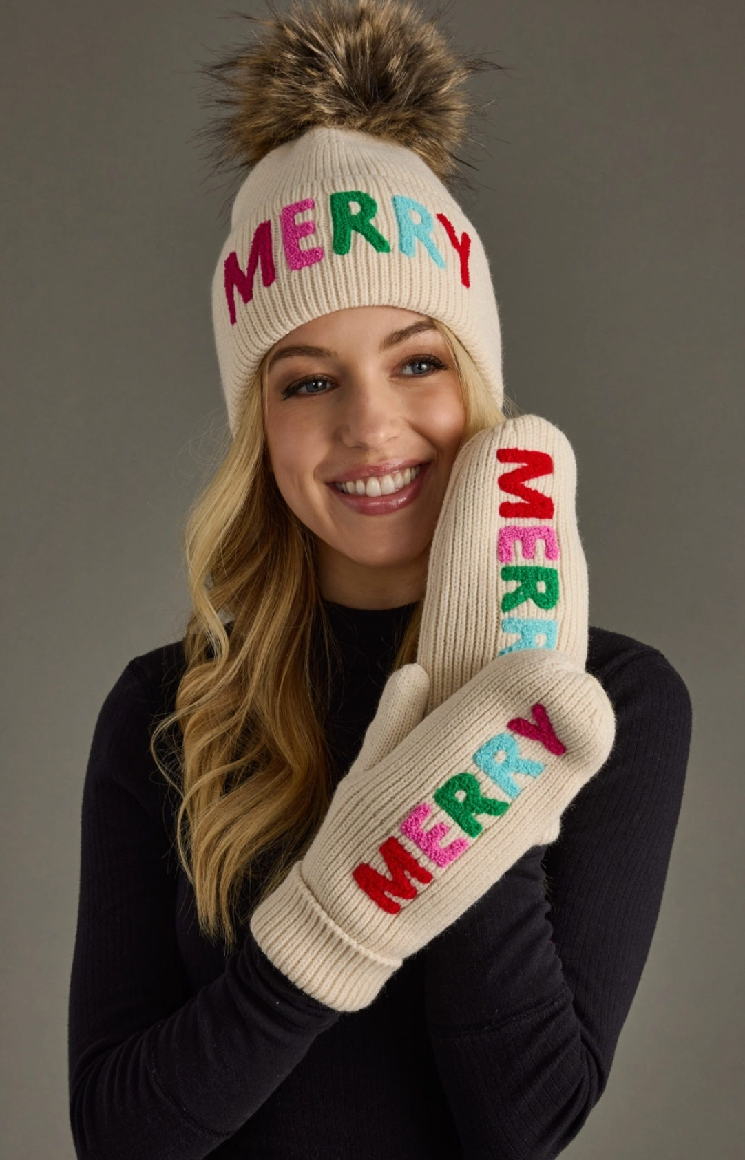 Beige Merry Hat