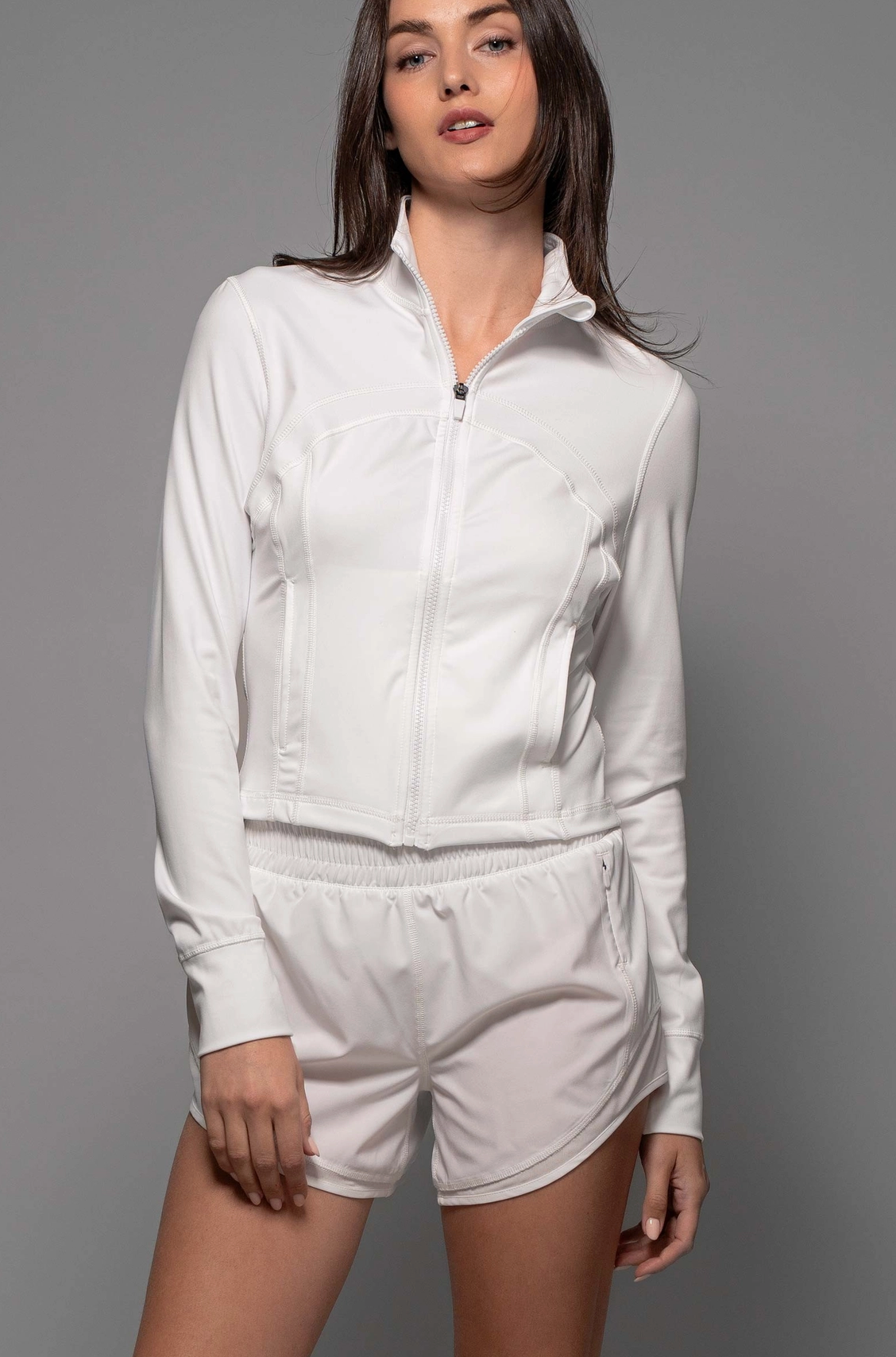Slim Fit Active Wear Jacket (2 Colors)