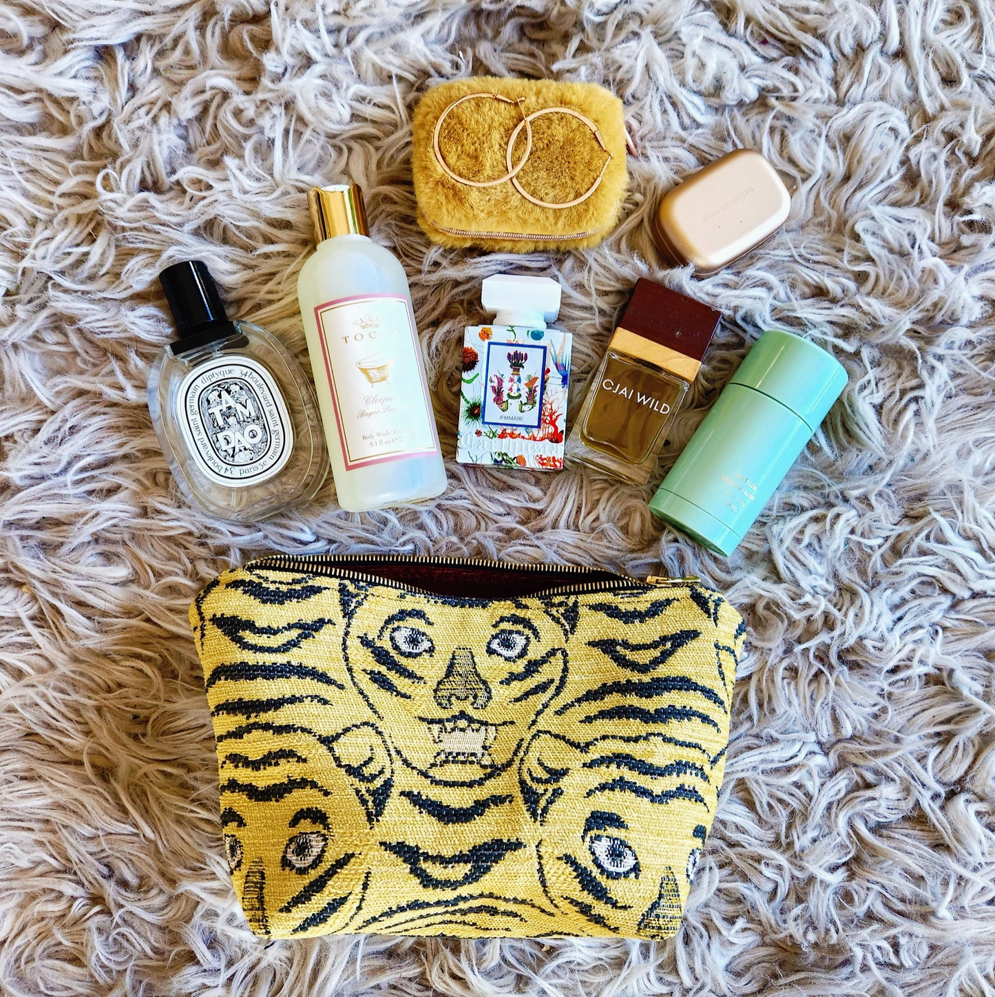 Butter Cup Tiger Traveller Pouch