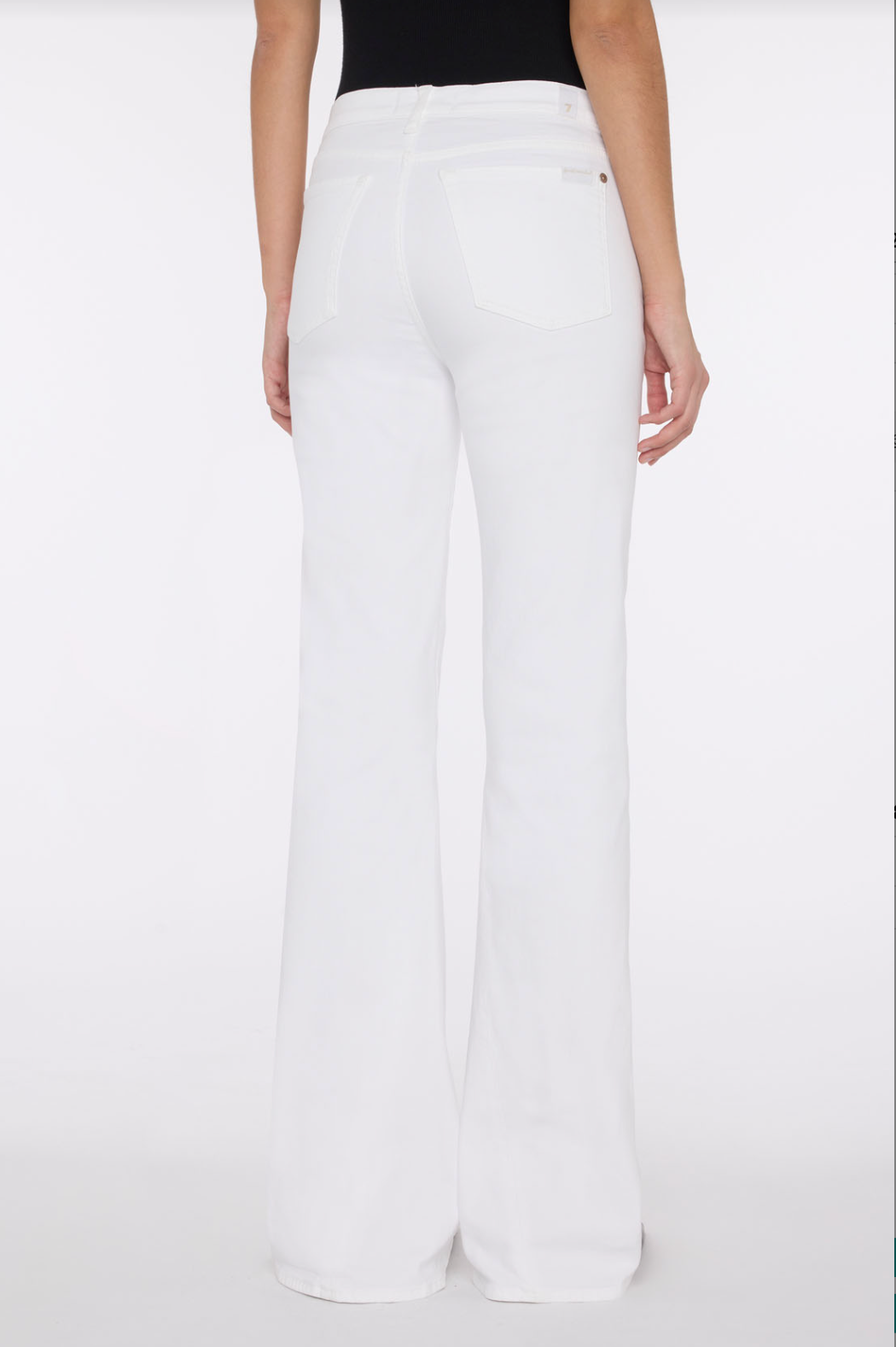 7 For All Mankind Tailorless Dojo in White