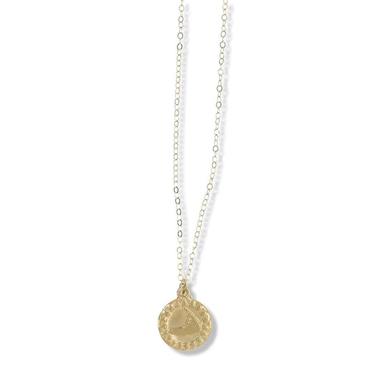 719NLG - SMALL NANTUCKET SUNSHINE NECKLACE IN GOLD