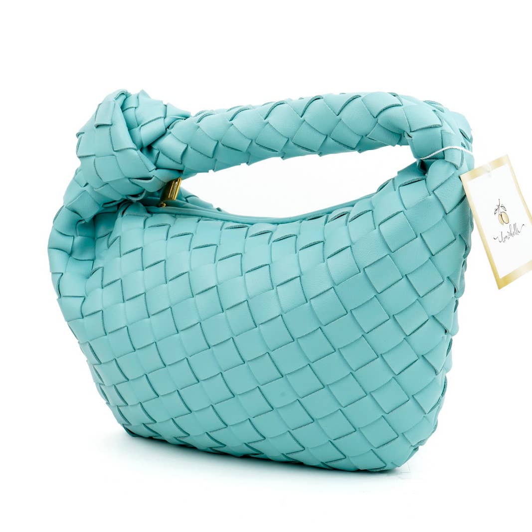 Ava Woven Knotted Handbag