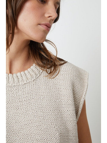 Velvet by Graham & Spencer Sage Sweater in Putty
