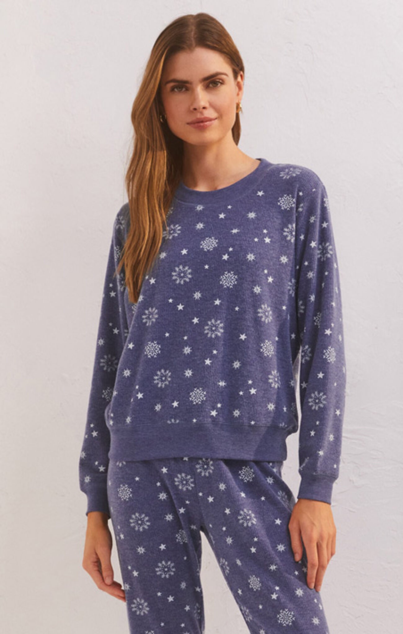 Z Supply Skyline Snow Longsleeve Top