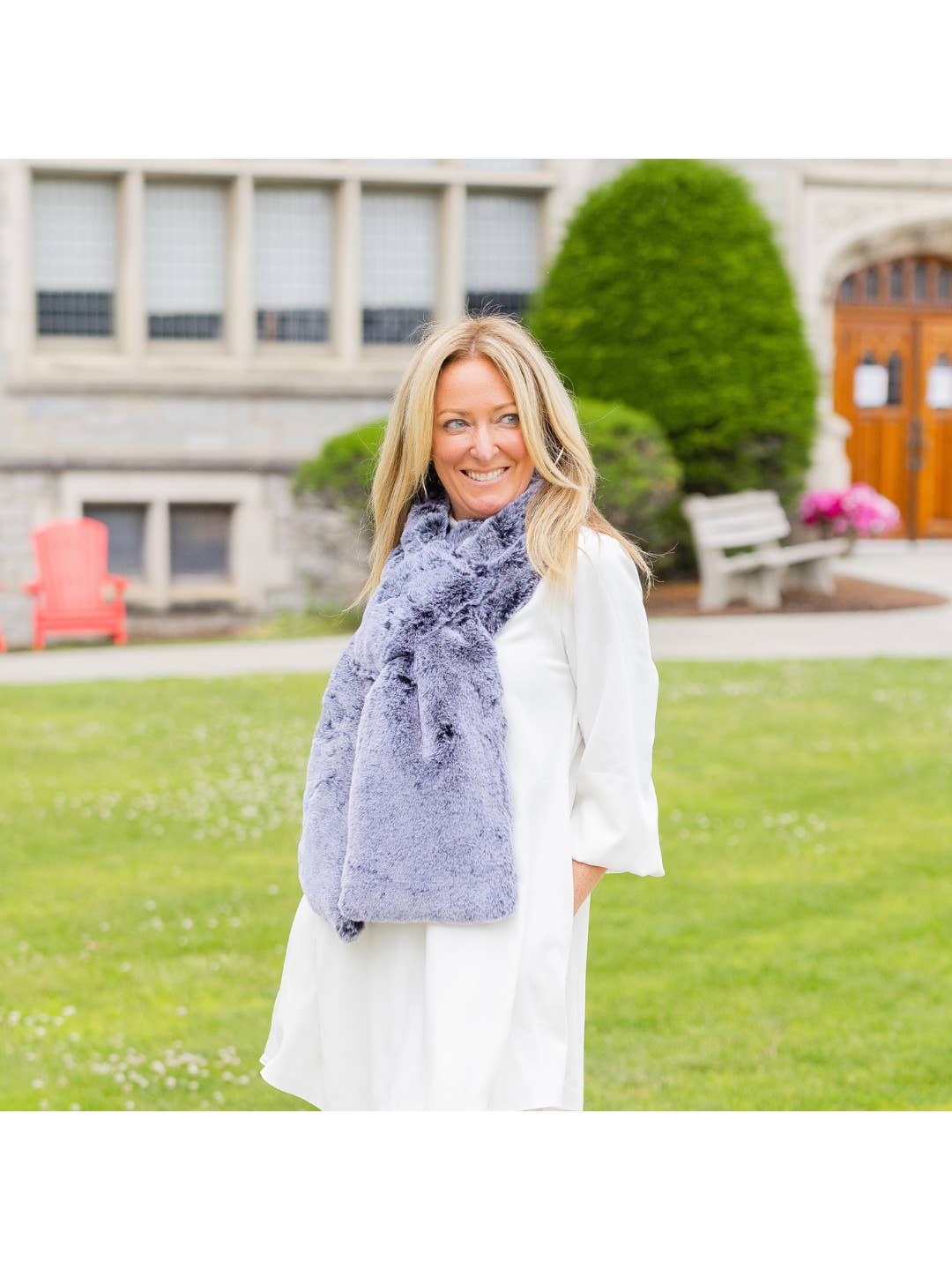 Pretty Rugged Faux Fur Scarf