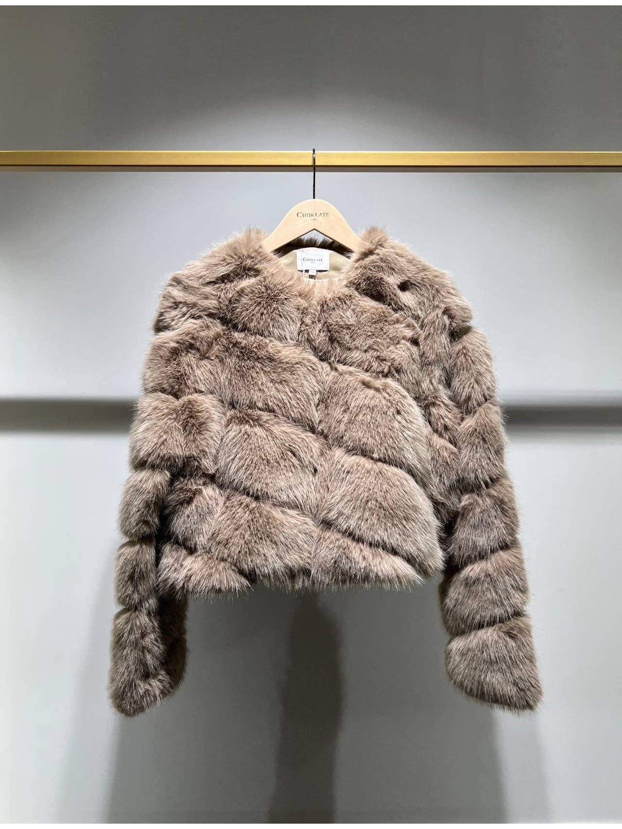 Chokolate Paris Faux Fur Jacket (2 colors)