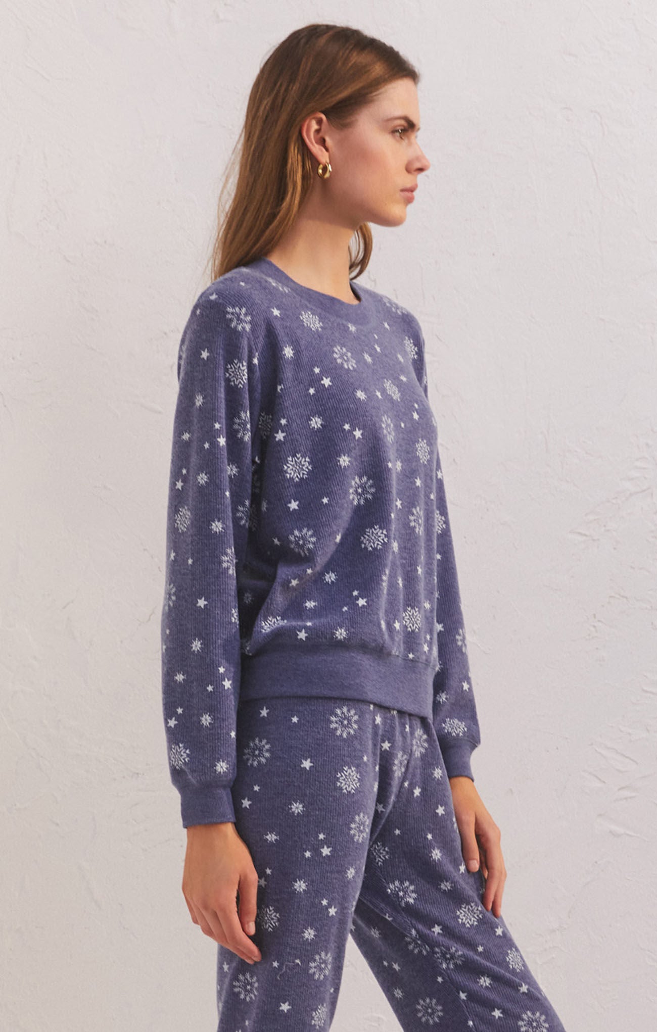 Z Supply Skyline Snow Longsleeve Top