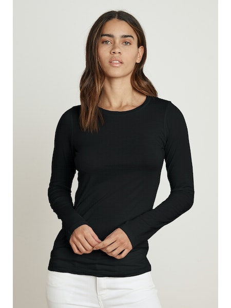 Velvet by Graham & Spencer Zofina Long Sleeve Tee (3 Colors)