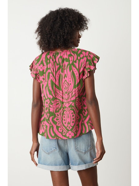 Velvet by Graham & Spencer Aleah Top in Pink