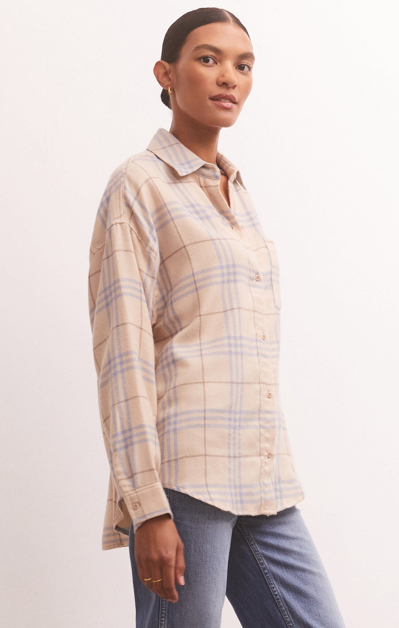 Z Supply River Plaid Button Down
