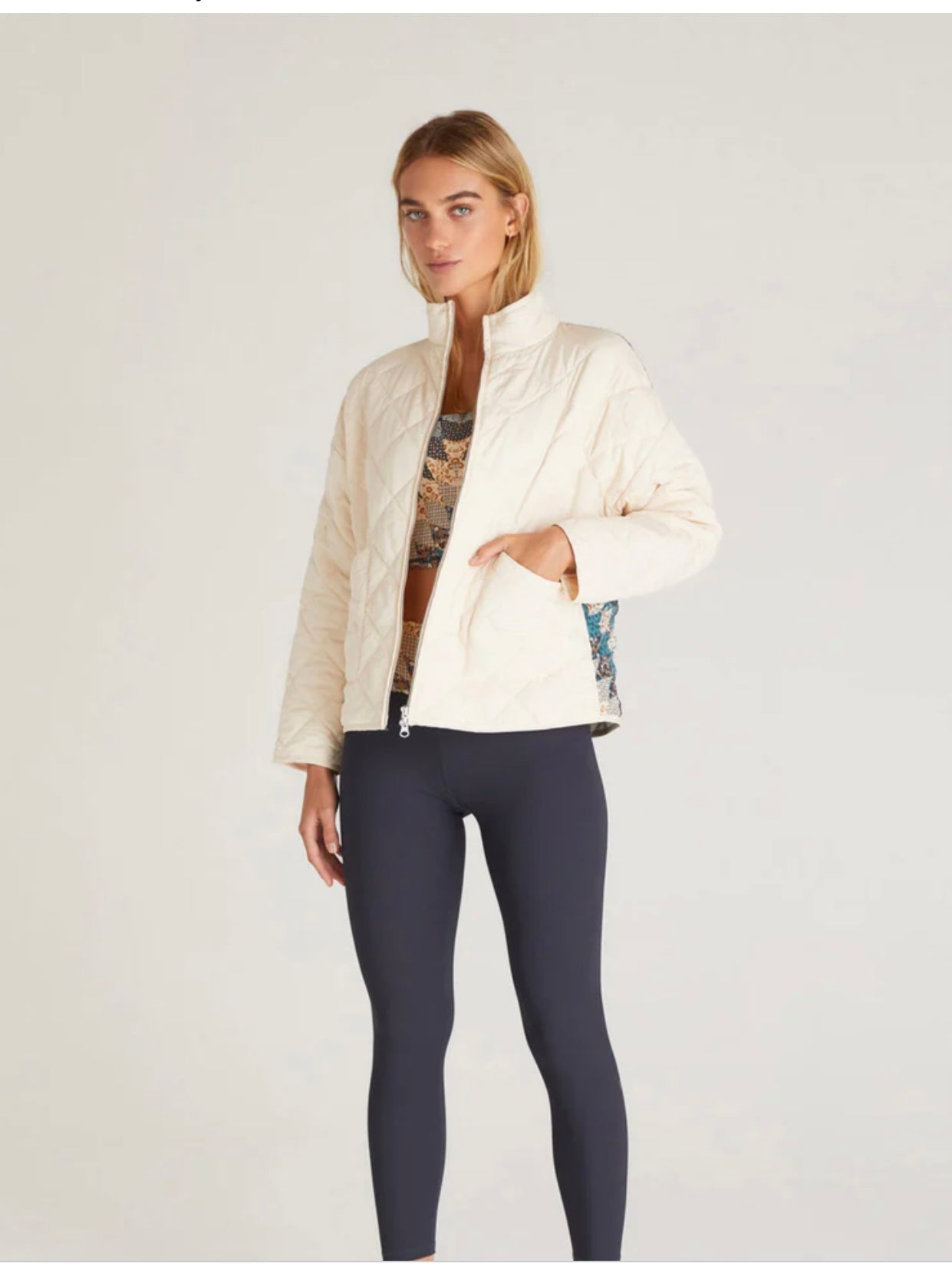 Z Supply Quilt Panel Jacket
