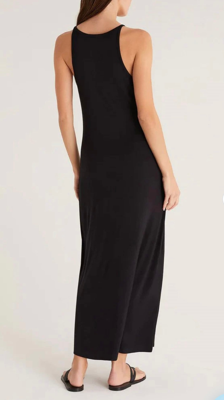 Z Supply Viola Midi Dress in Black