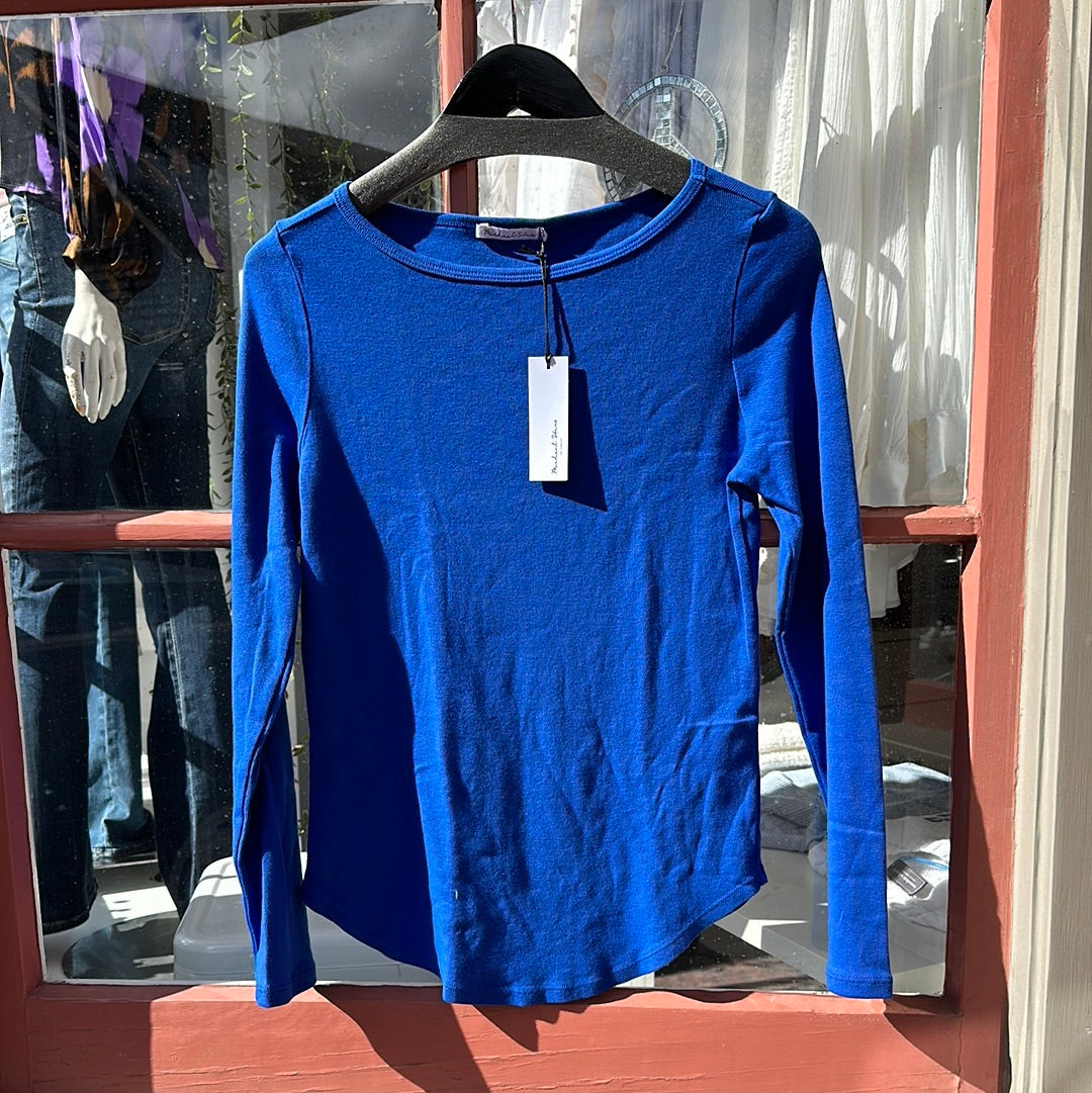 Michael Stars Amanda LS Tee, OS 3 Colors
