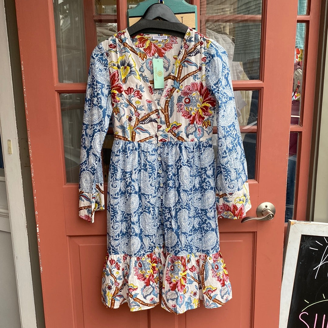 Belle Dress in Multi