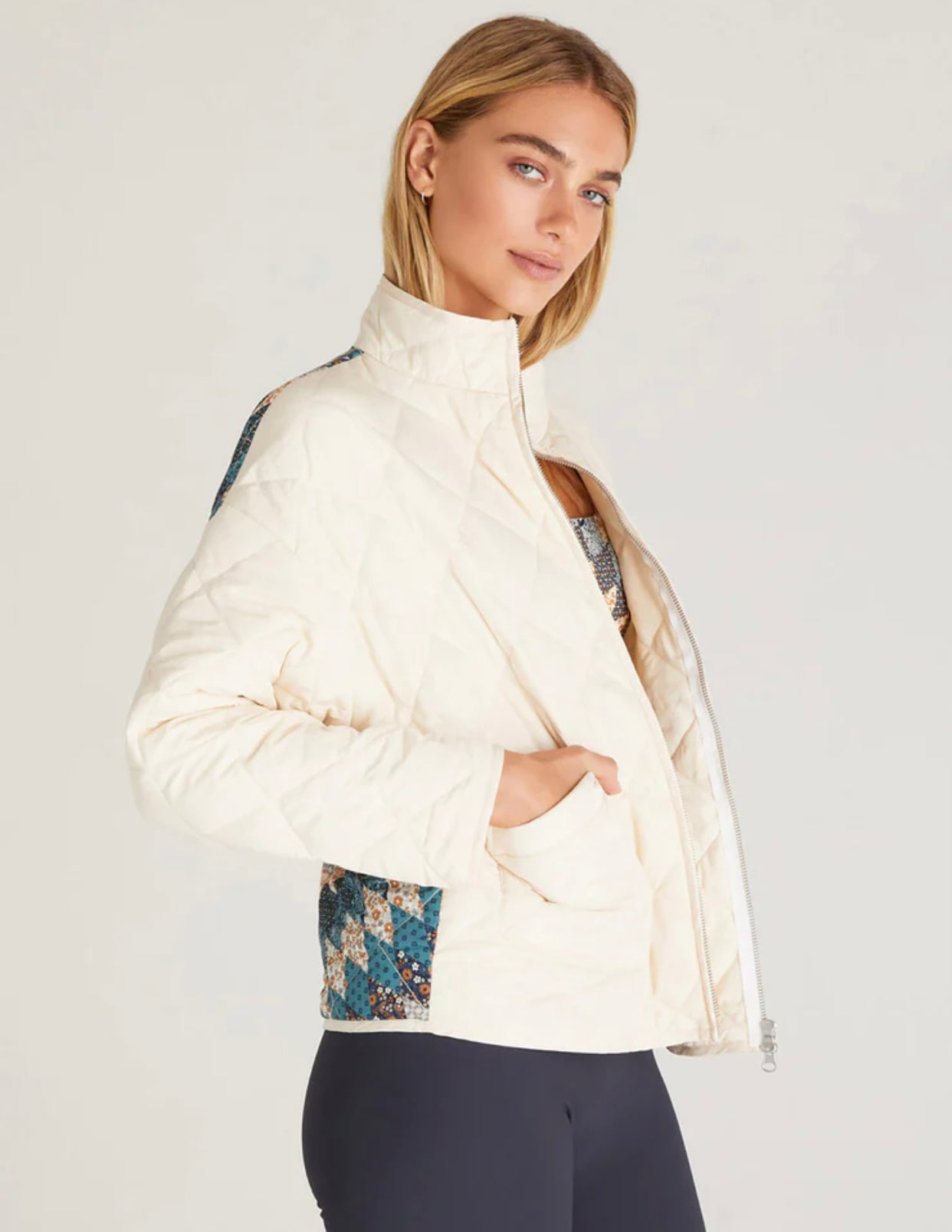 Z Supply Quilt Panel Jacket