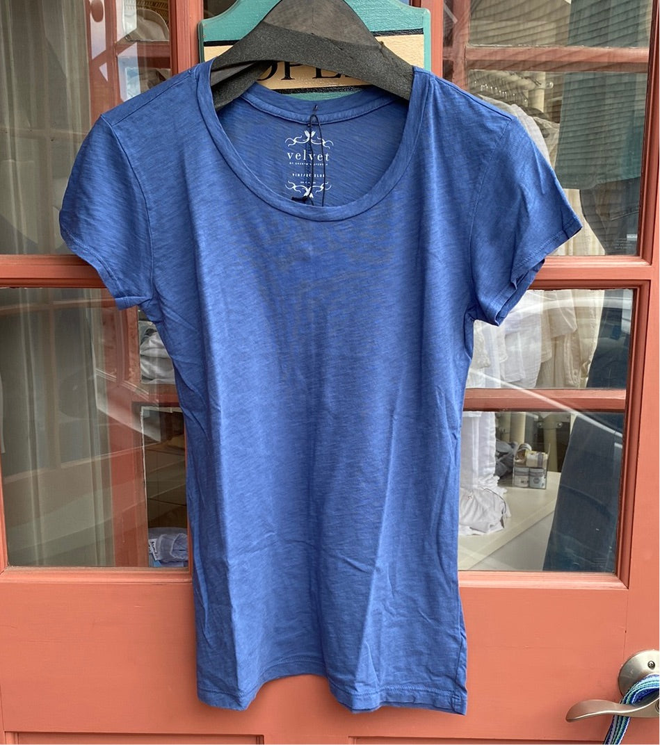 Velvet by Graham & Spencer Odelia Tee in Flag