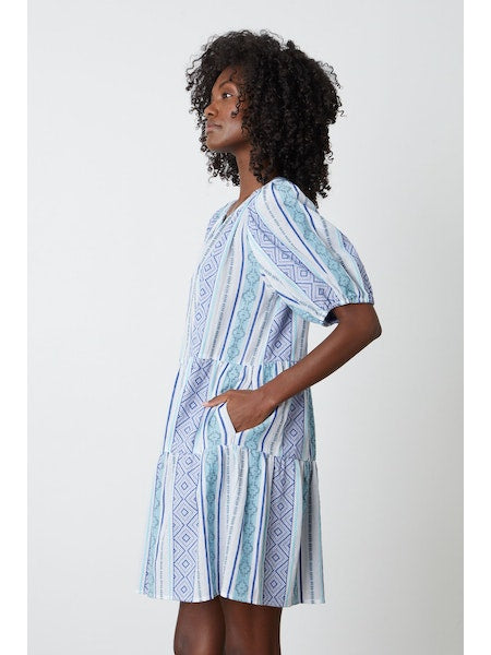 Velvet by Graham & Spencer Monique Dress in Black/White