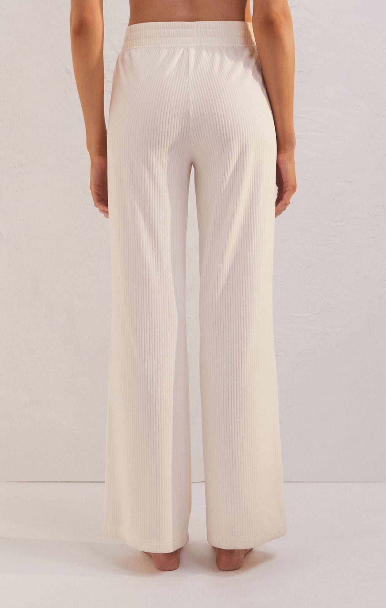 Z Supply Flare Up Velour Pant