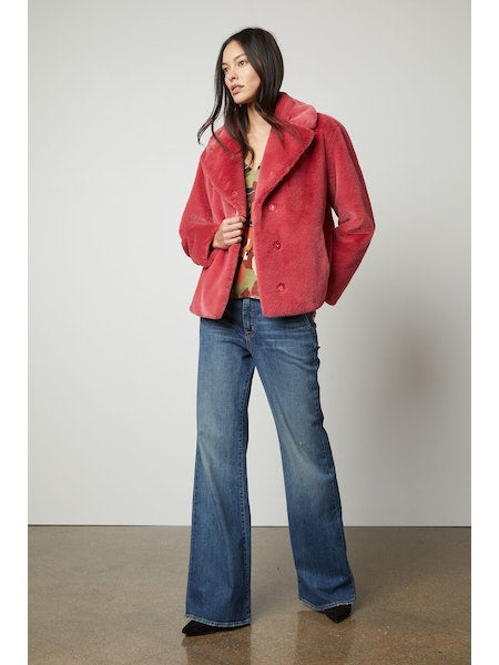 Velvet by Graham & Spencer Raquel Jacket in Rose