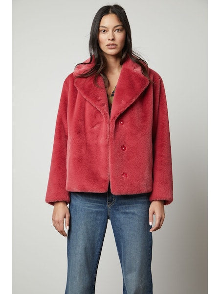 Velvet by Graham & Spencer Raquel Jacket in Rose