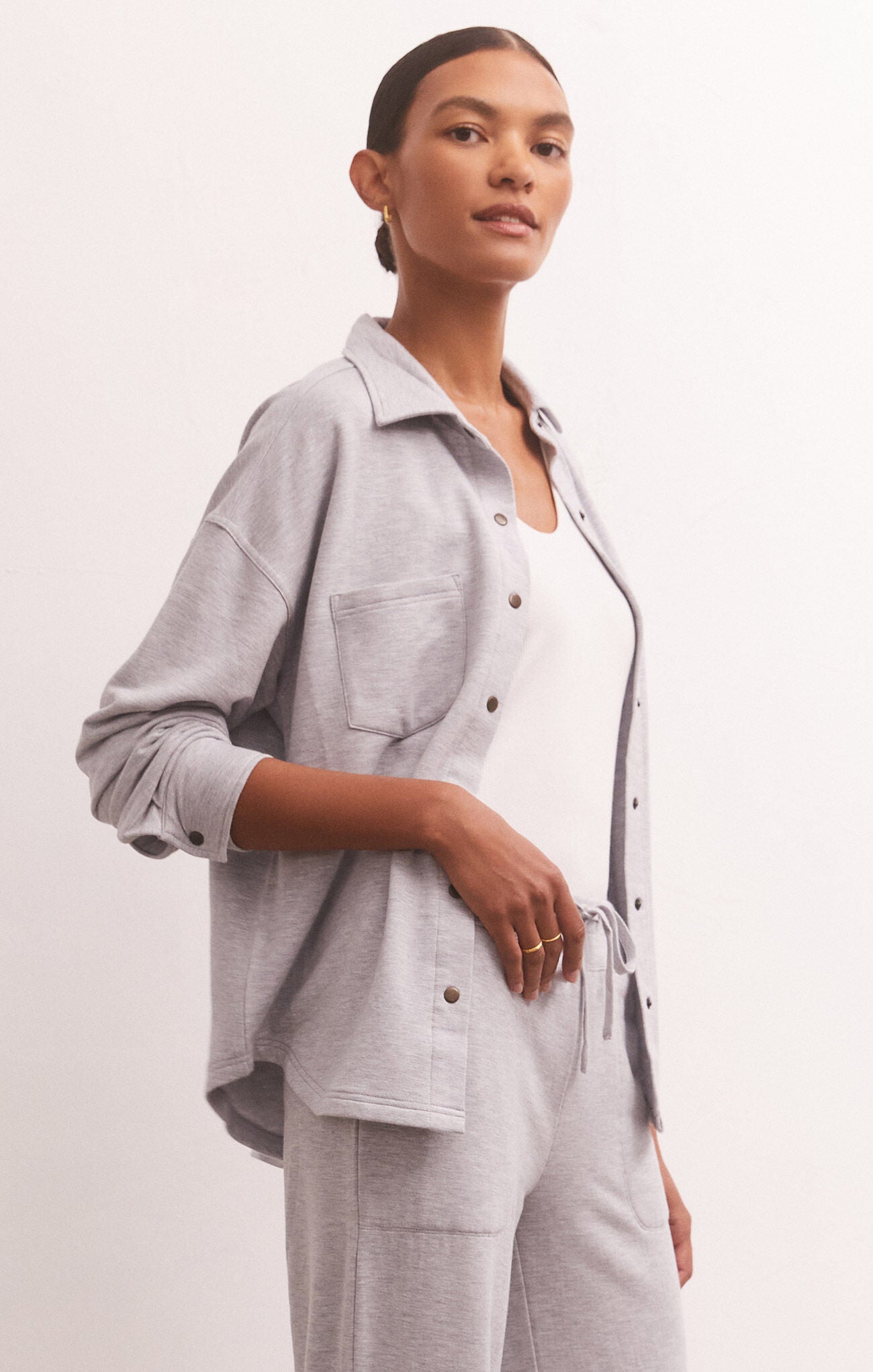 Z Supply WFH Modal Shirt Jacket