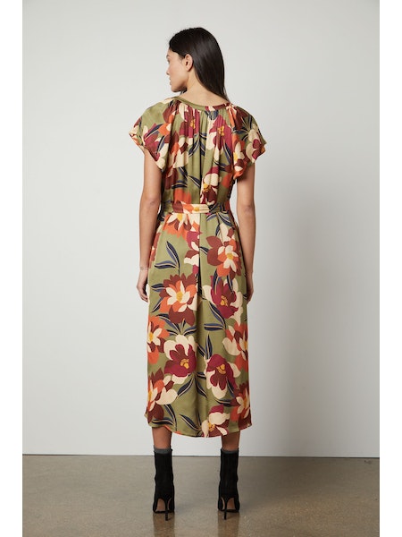 Velvet by Graham & Spencer Francine Dress in Hydrangea