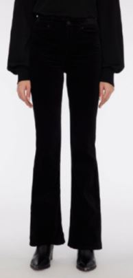 7 For All Mankind Classic Bootcut in Black Velvet