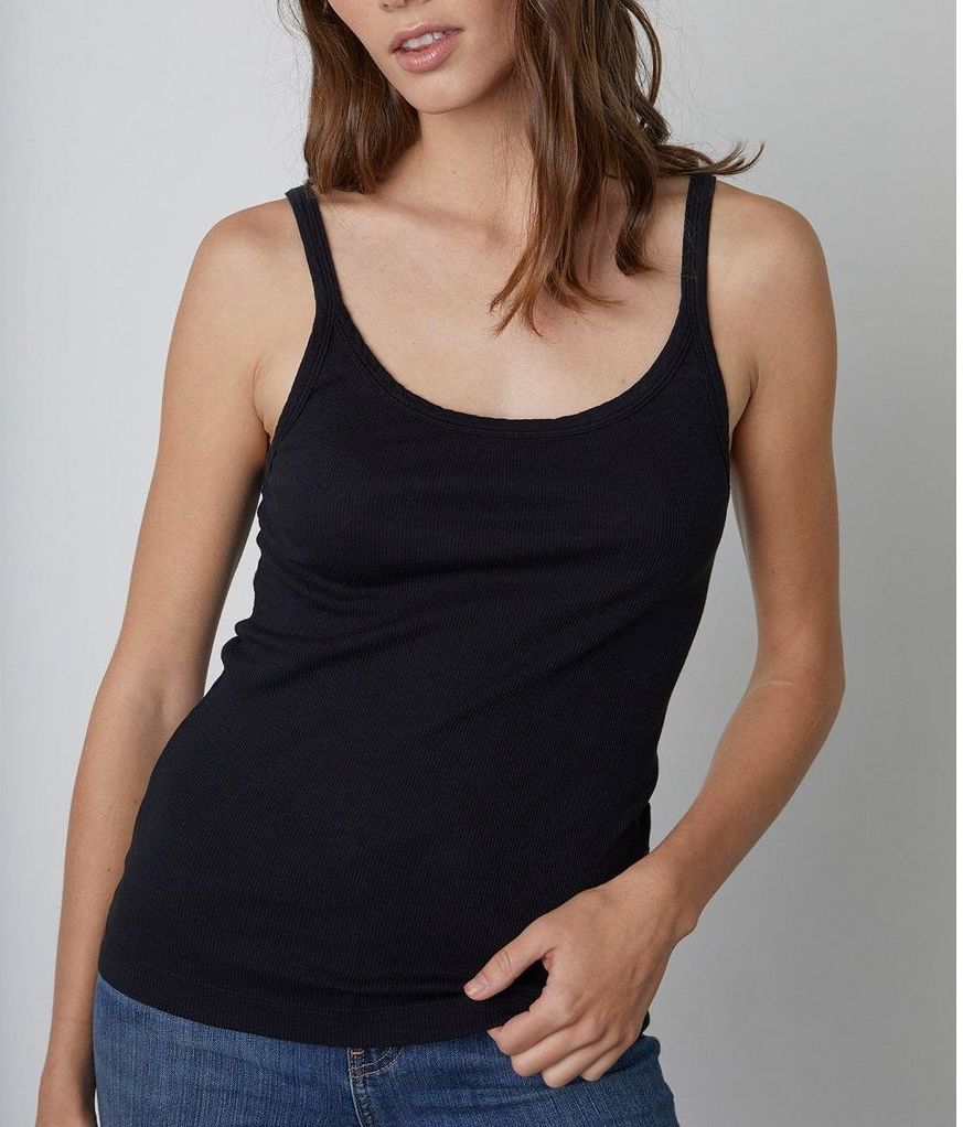 Velvet by Graham & Spencer Aliza Tank in Black