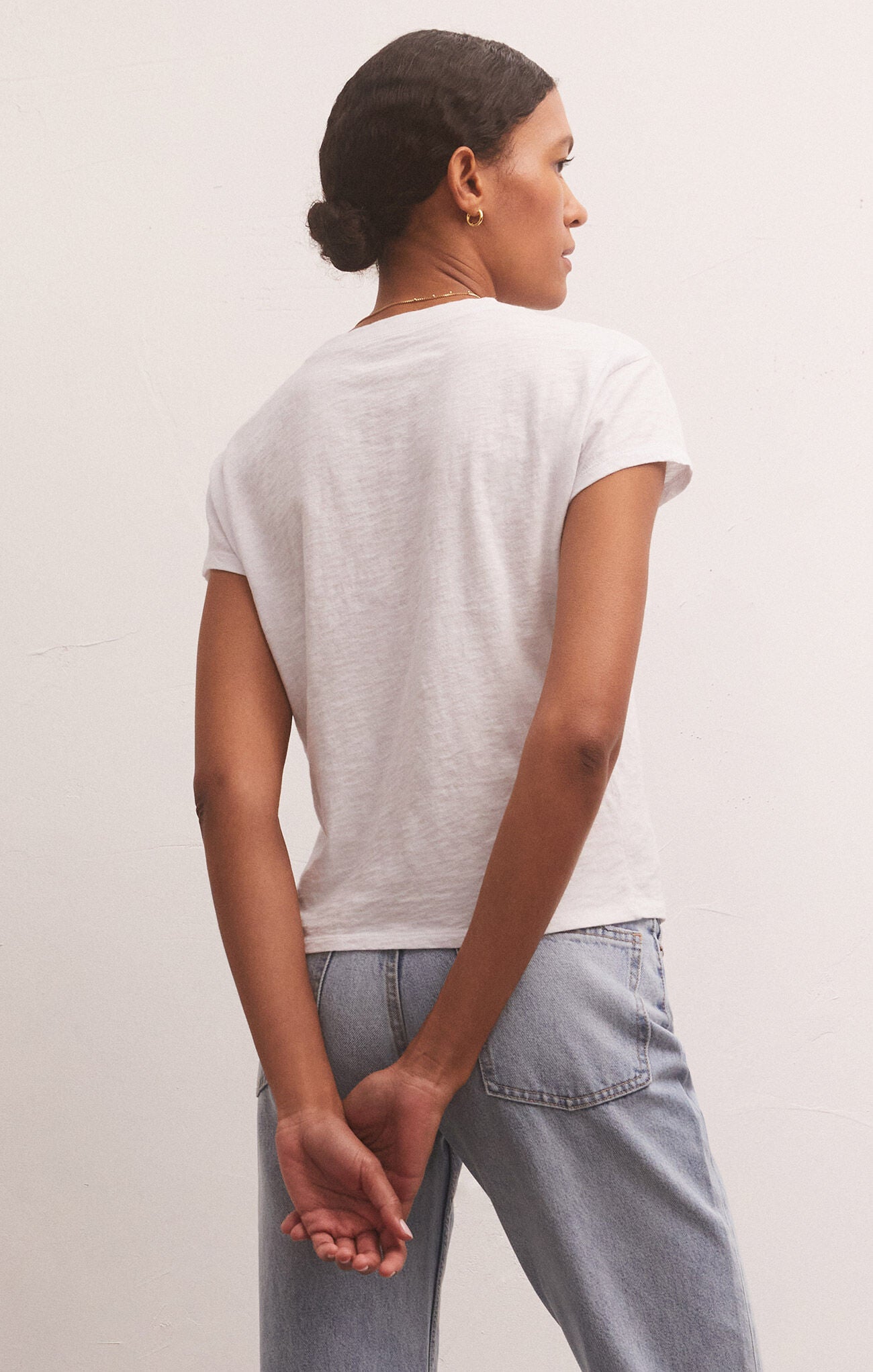 Z Supply Modern Slub Tee in White