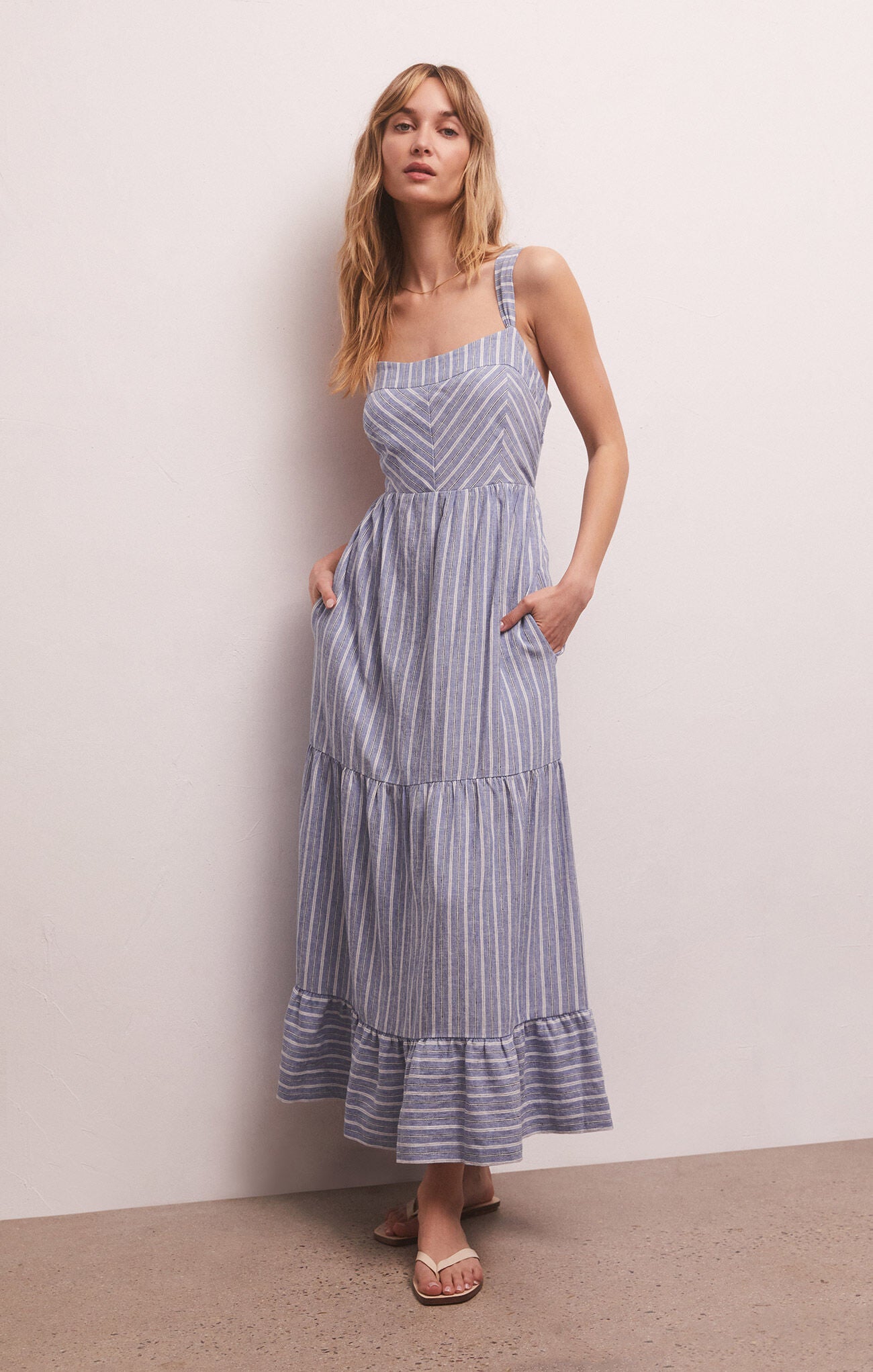 Z Supply Ayla Striped Midi