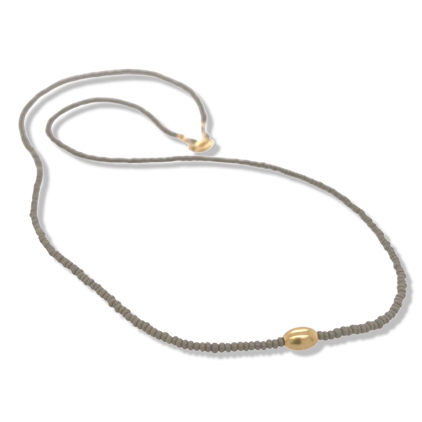 Charcoal micro beaded choker | Nalu | Nantucket